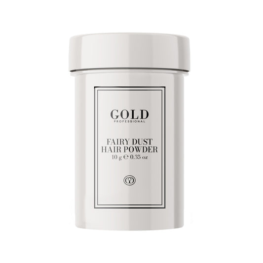 Gold Fairy Dust 10 g – puder do włosów zwiększający objętość, Gold Professional